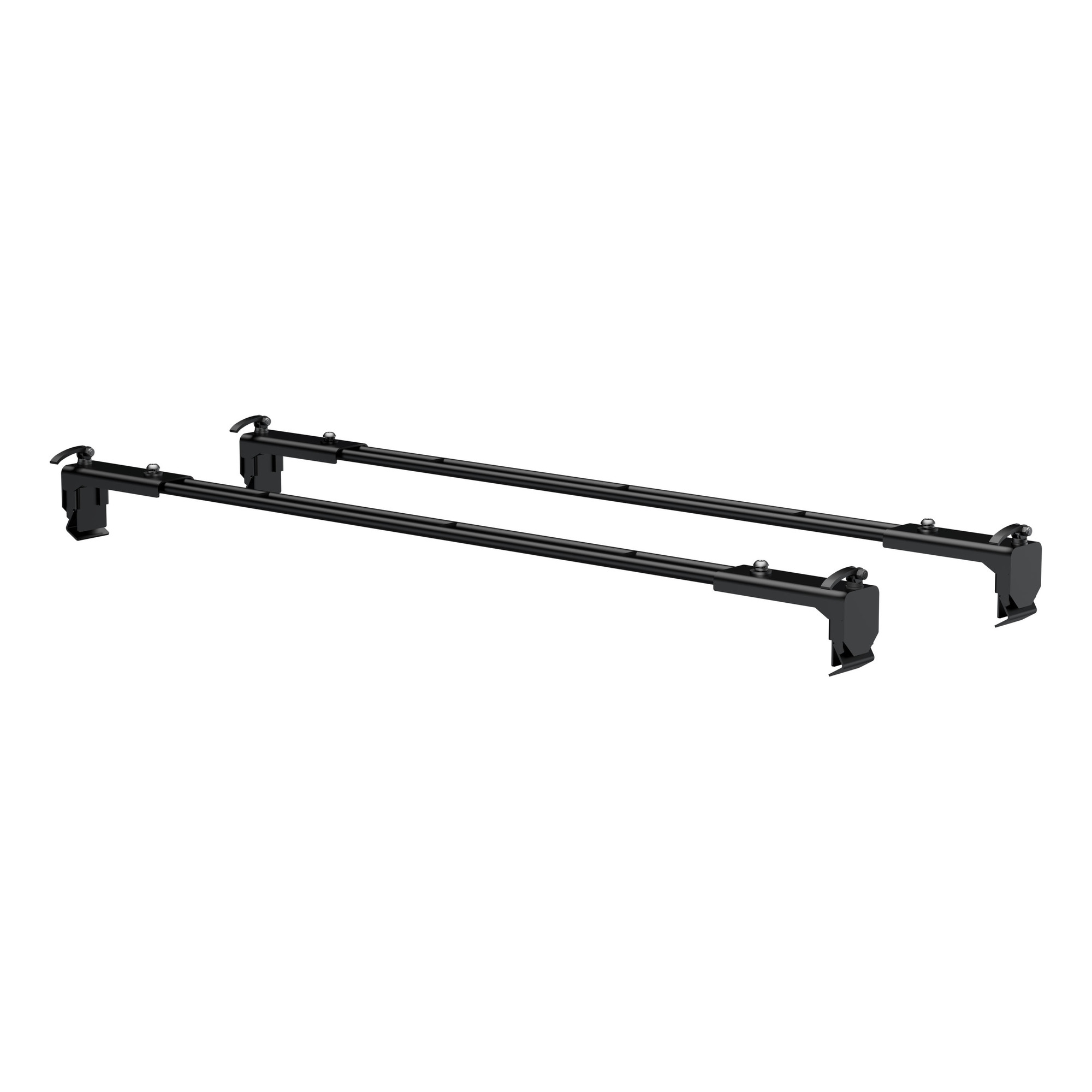 Curt Manufacturing, Black Quick-Release Roof Rack Crossbars, Capacity 150 lb, Material Steel, Model# 18119